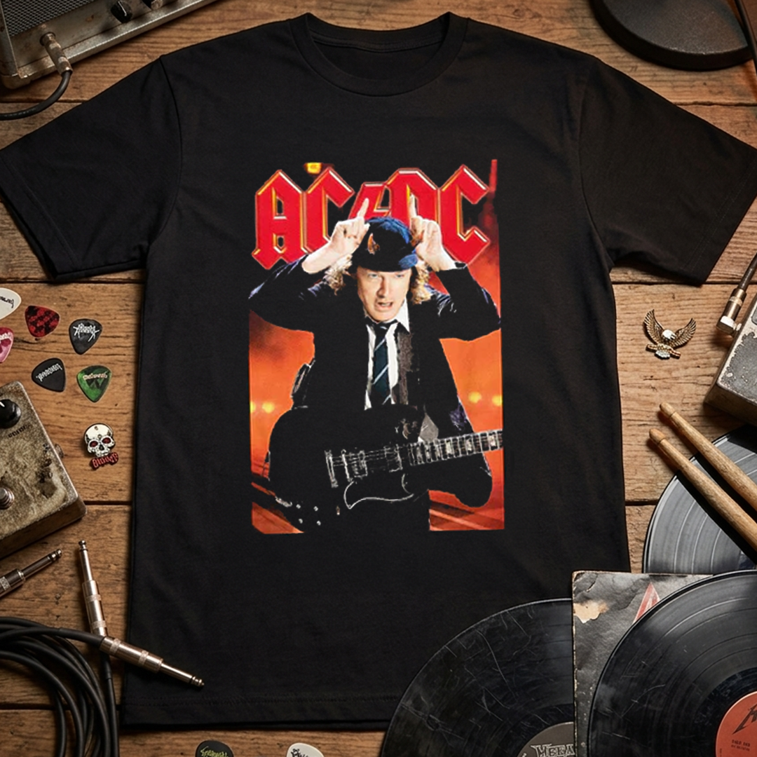 Camiseta Algodon ACDC Camiseta Live At River Plate