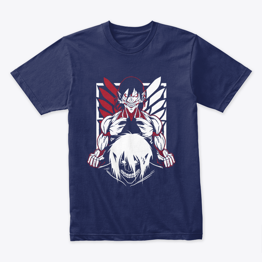 Camiseta Algodon Attack On Titan Eren Jaeger Art