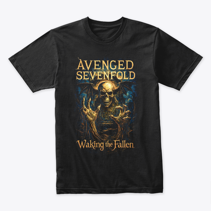 Camiseta Algodon Avenged Sevenfold walking the fallen 2