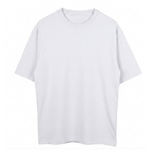 Camiseta Oversize Premium Plus+ Blanca – 100% Algodón 350g
