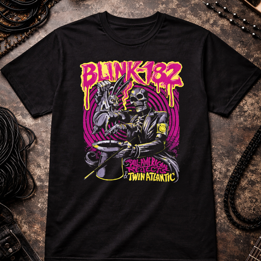 Camiseta Algodon Blink 182 The All American Rejects