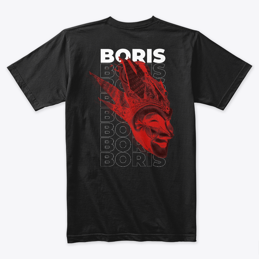 Camiseta Boris Brejcha Fckng Serious doble estampado