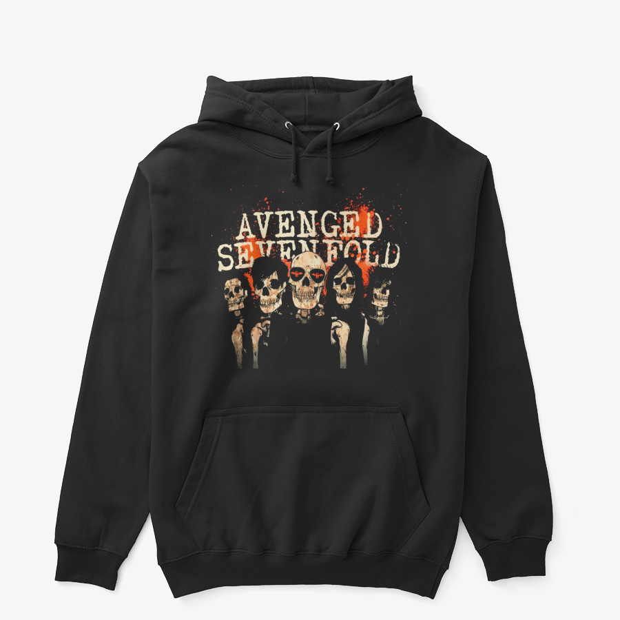 Buzo Capota Avenged Sevenfold Grupo Skull