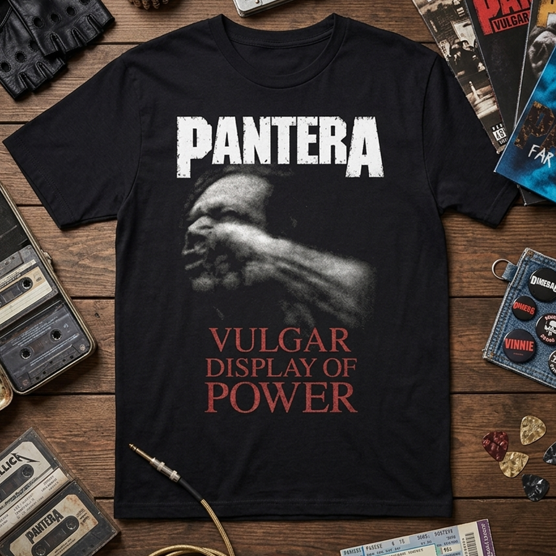 Camiseta Algodon Pantera Vulgar