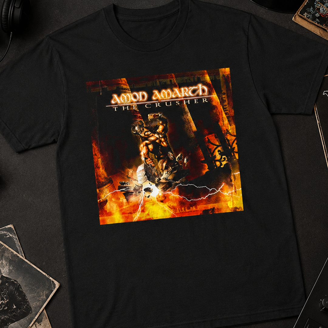 Camiseta Algodon Amon Amarth The Crusher