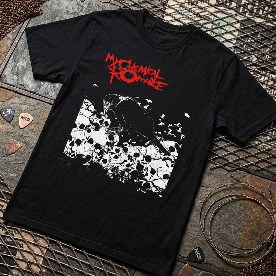 Camiseta Algodón My Chemical Romance Romance Plague