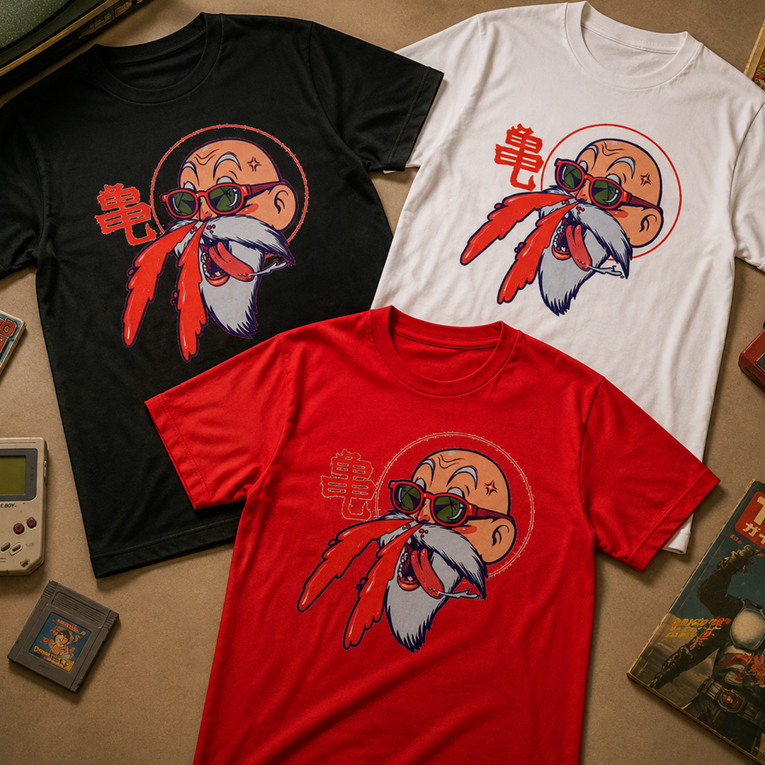 Camiseta Maestro Roshi Khame Art
