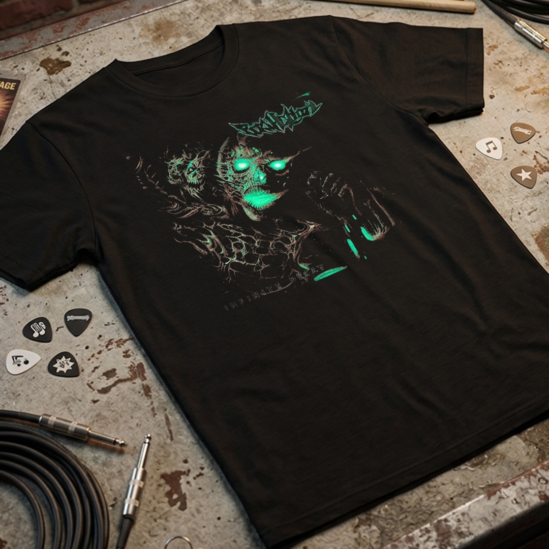 Camiseta Algodon Infinite Decay Rock