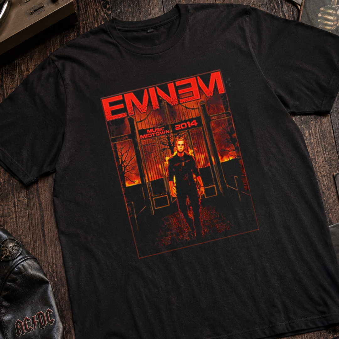 Camiseta Algodon Eminem Poster 2014