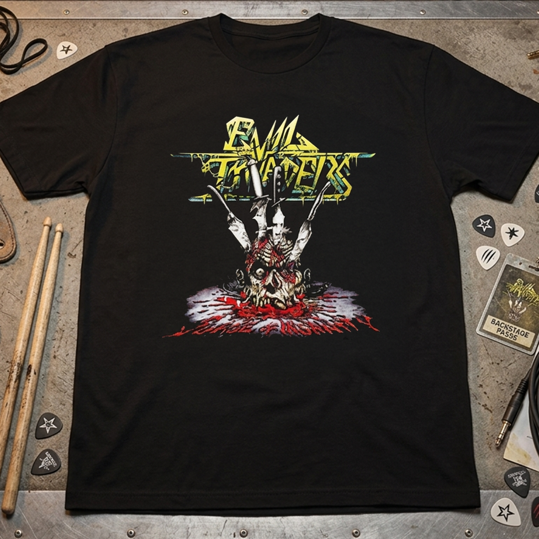 Camiseta Algodon Evil Invaders Surge Of Insanity