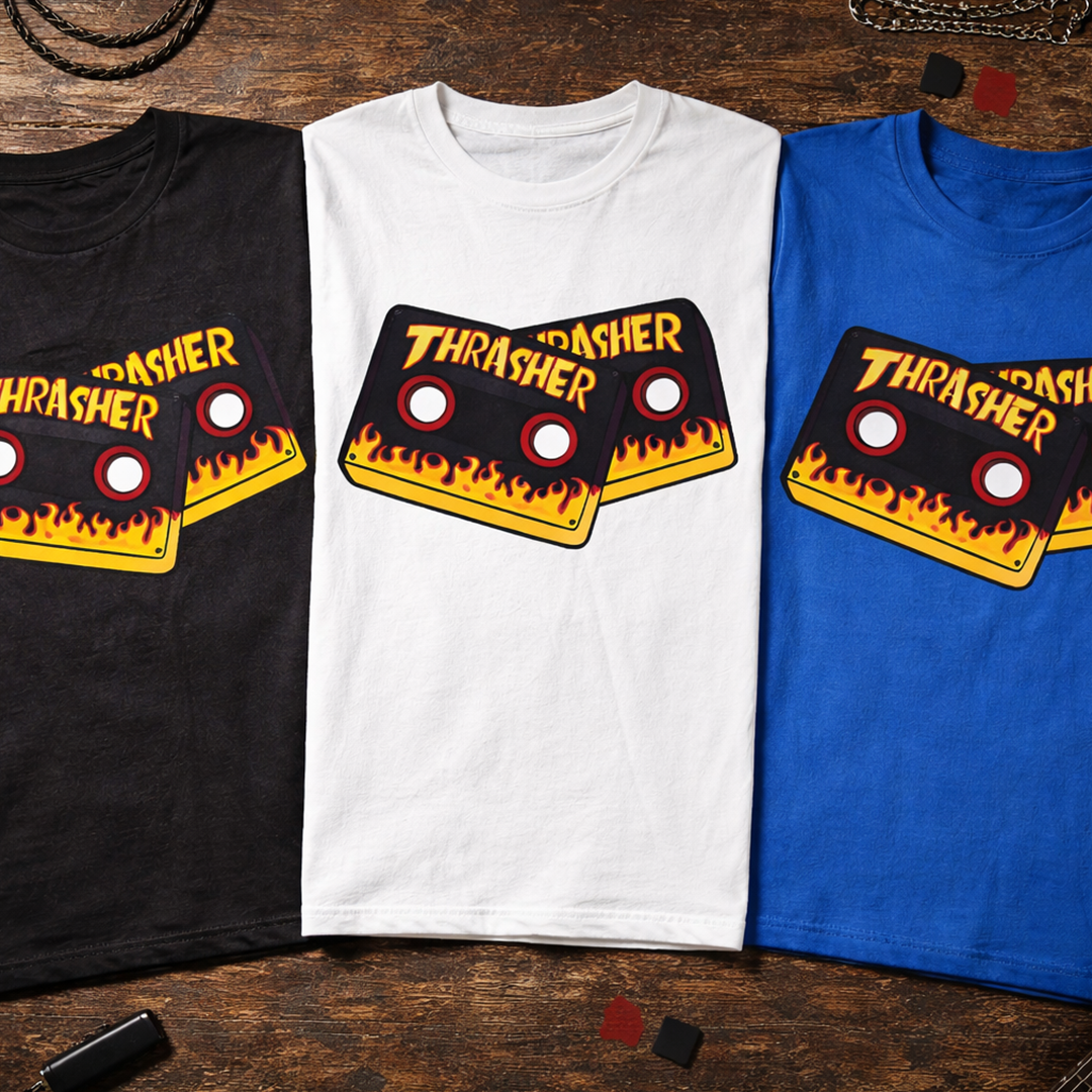 Camiseta Algodon Thrasher Casete