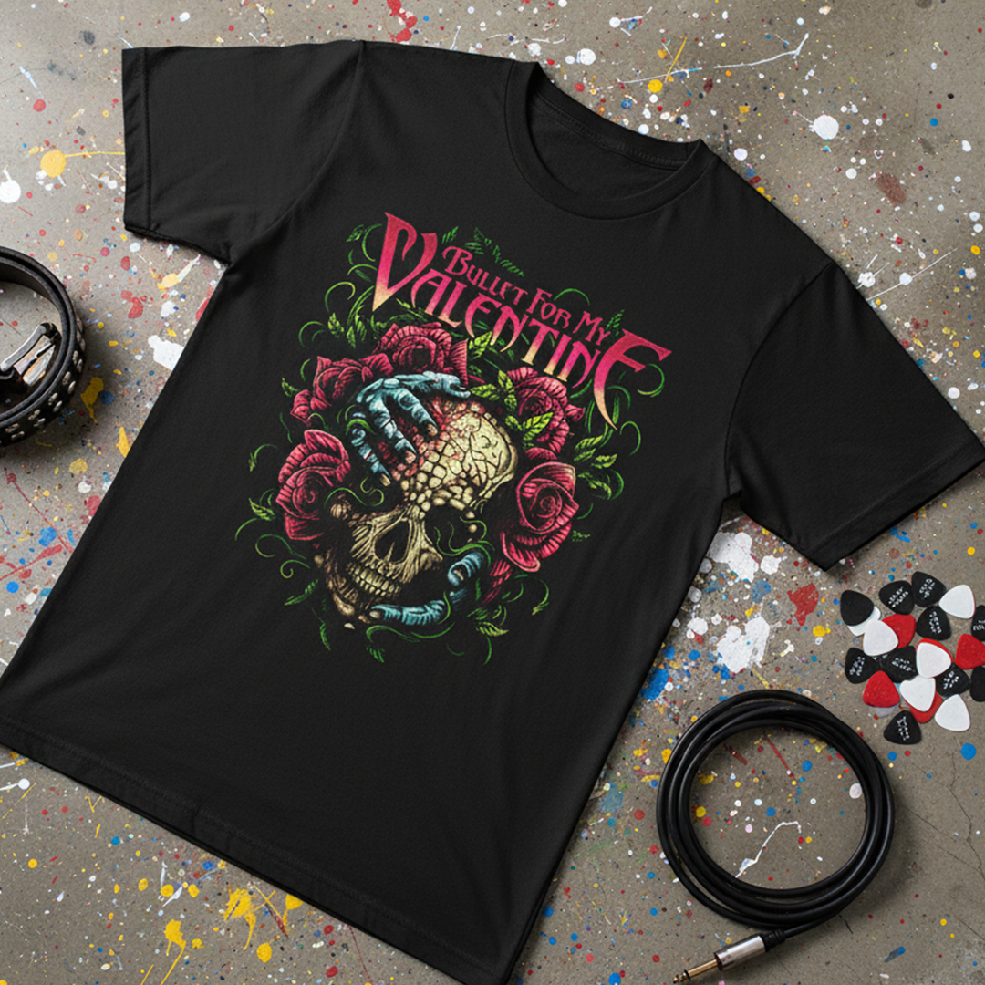 Camiseta Algodon Bullet For My Valentine ART