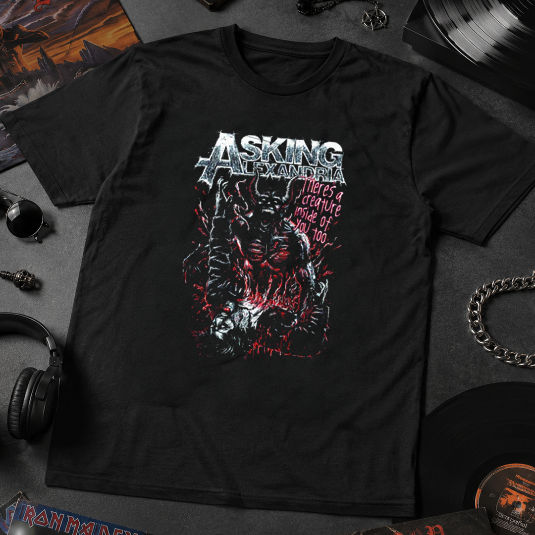 Camiseta Algodon Asking Alexandria Full Style