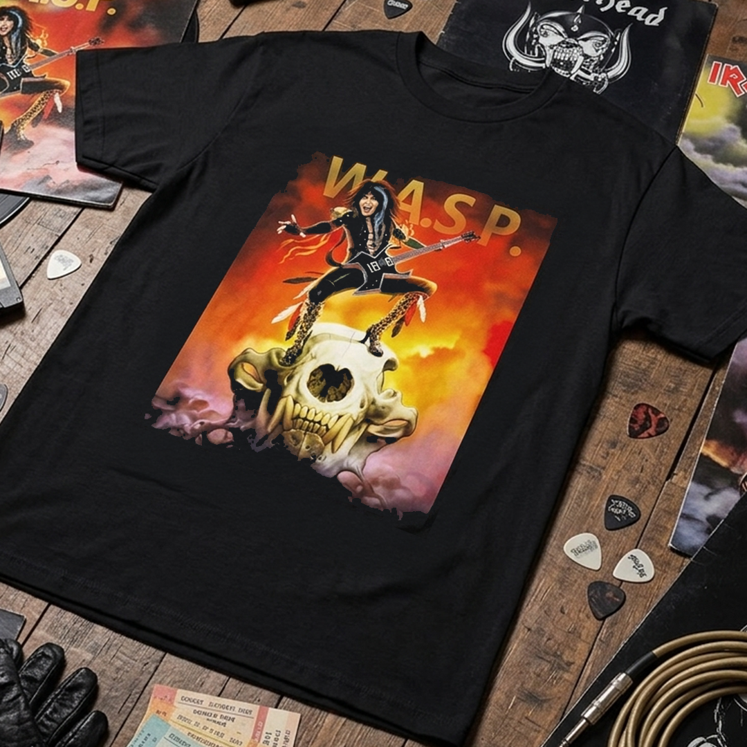 Camiseta Algodon W.A.S.P. Band