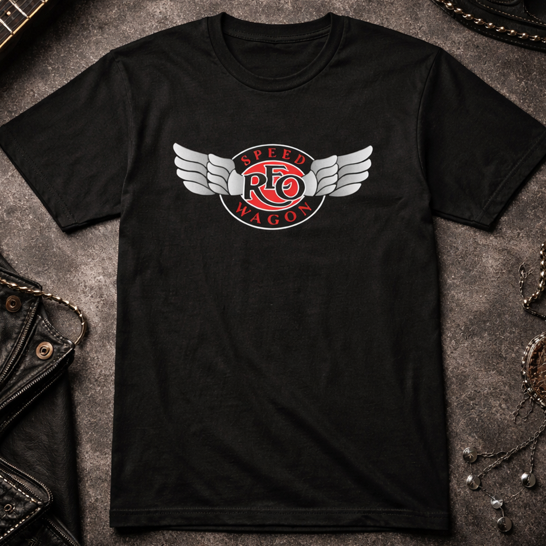 Camiseta Algodon Reo Speedwagon Logo