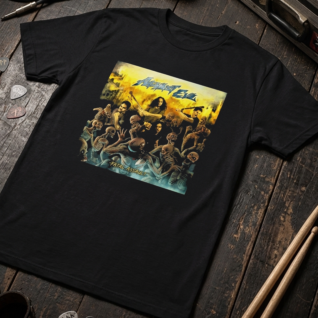Camiseta Algodon Against Evil Fatal Assault