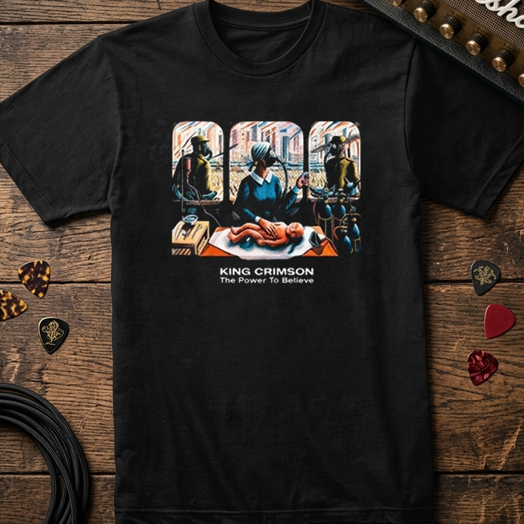Camiseta Algodon king Crimson The Power To Believe