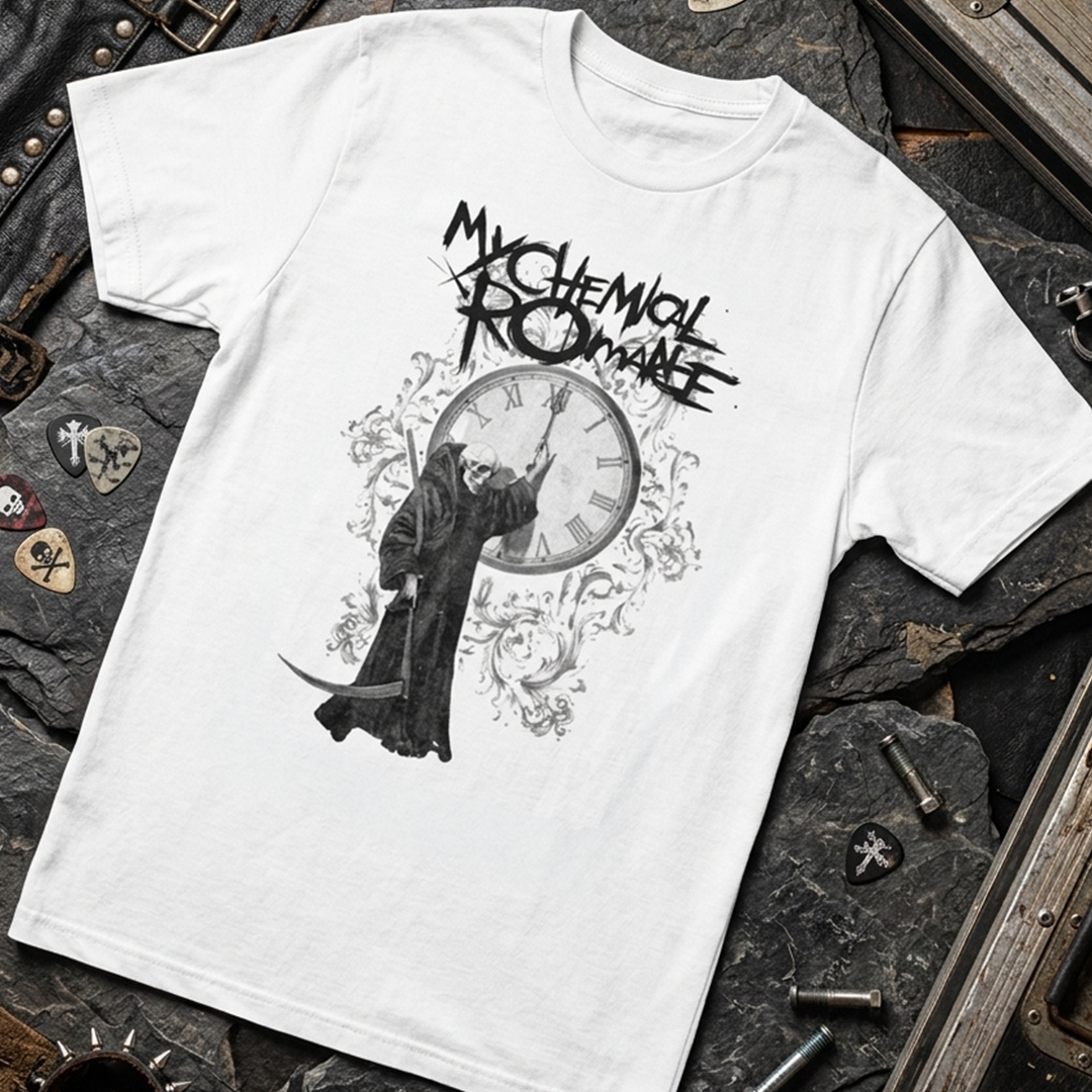 Camiseta Algodón My Chemical Romance Father Time