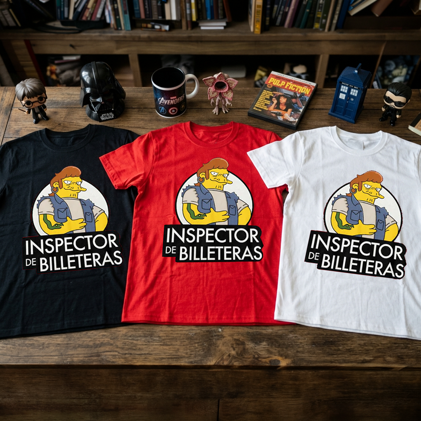 Camiseta Algodon Snake Jailbird Inspector De Billeteras Style