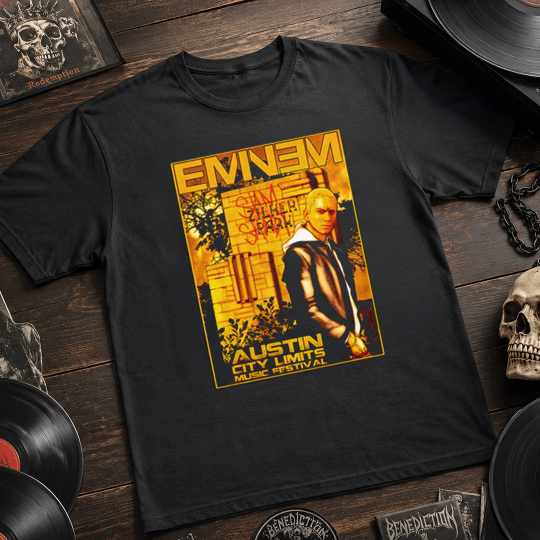 Camiseta Algodon Eminem Austin Music Festival