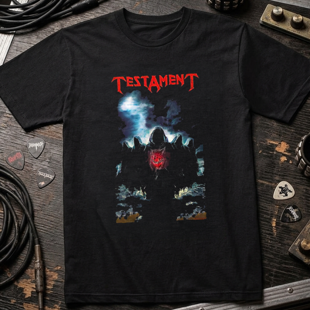 Camiseta Algodon Testament The Religion Poster