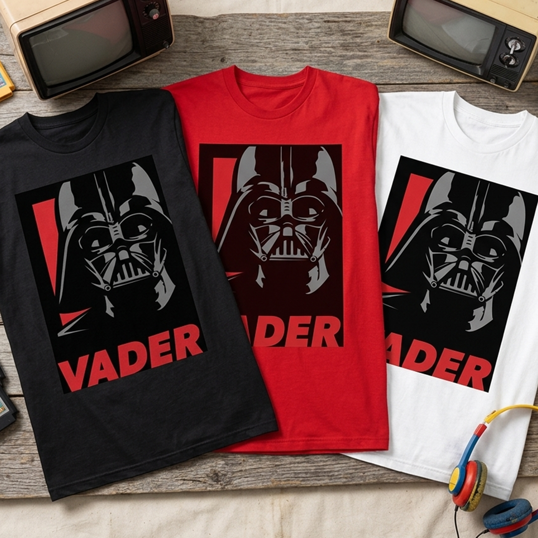 Camiseta Algodon Darth Vader de Star Wars