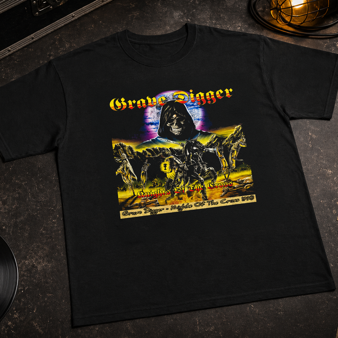 Camiseta Algodon Grave Digger The Grave Digger