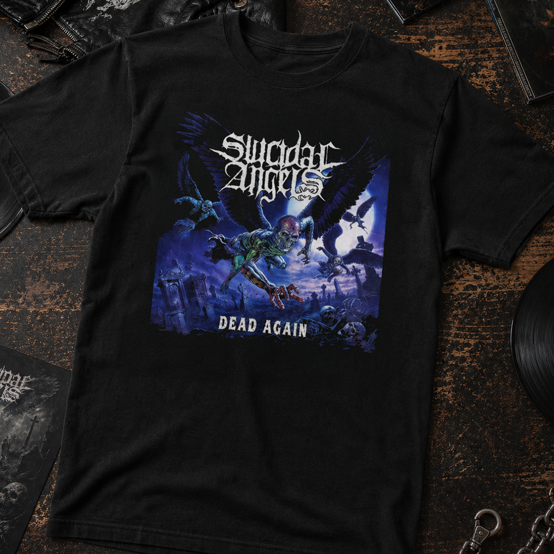 Camiseta Algodon Suicidal Angels Dead Again
