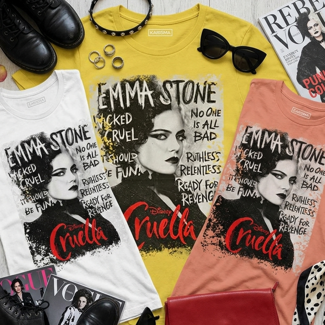 Camiseta Cruella Women Style Karisma para mujer