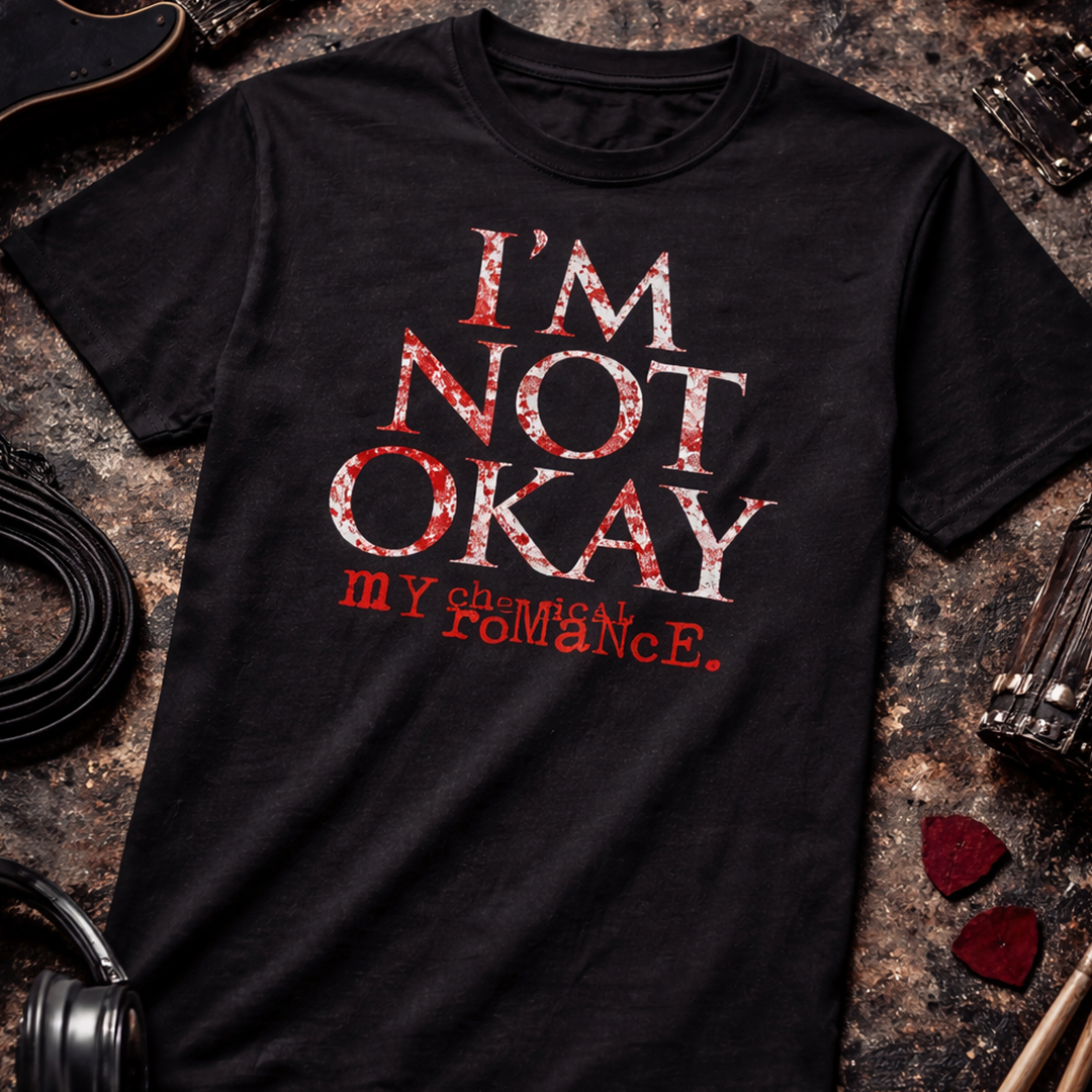 Camiseta Algodón My Chemical Romance Im Not Okay