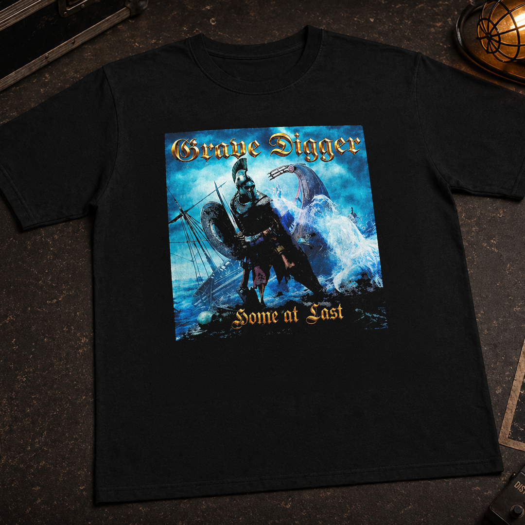 Camiseta Algodon Grave Digger Home At Last