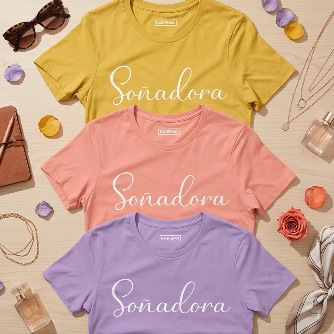 Camiseta Soñadora Karisma para mujer