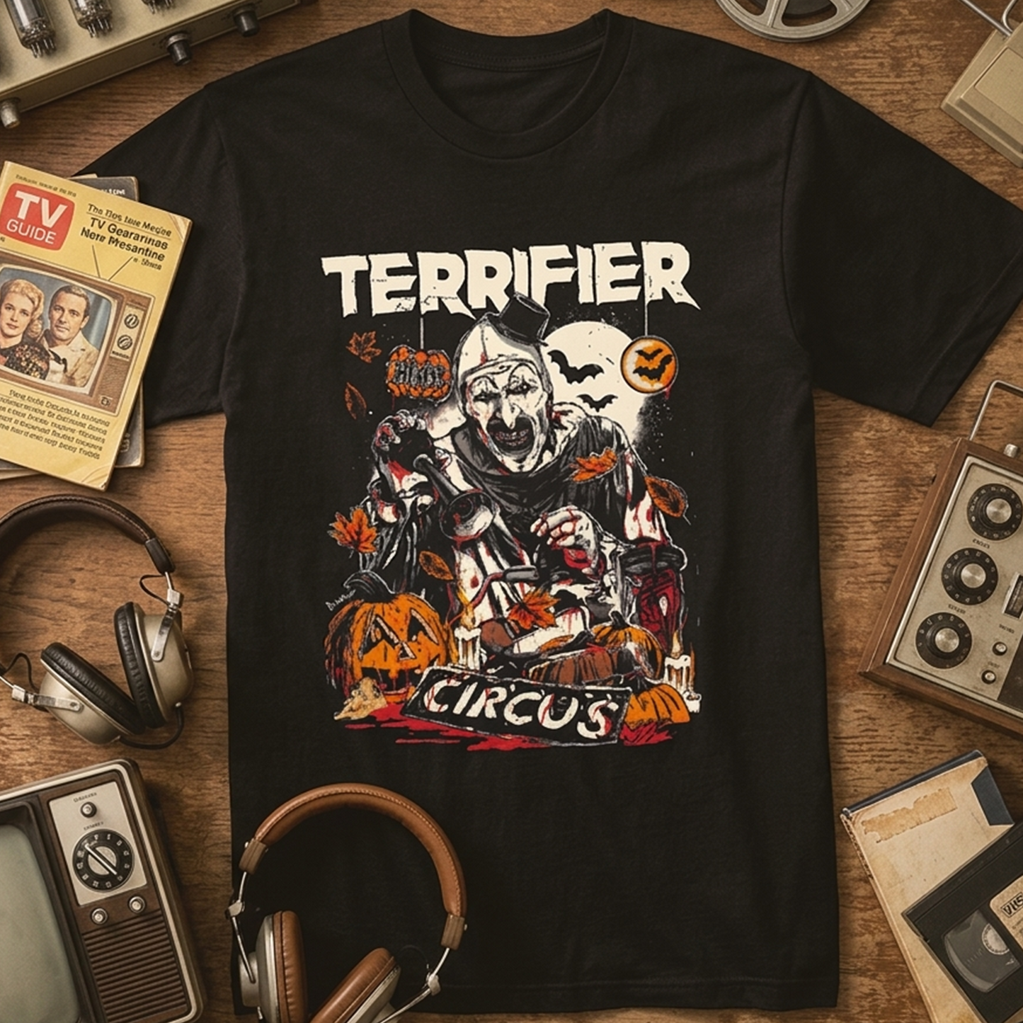 Camiseta Algodon Terrifier Circus