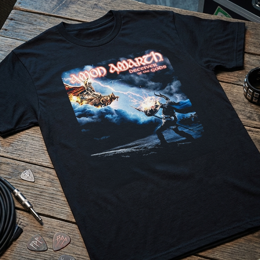 Camiseta Algodon Amon Amarth Deceiver Of The Gods