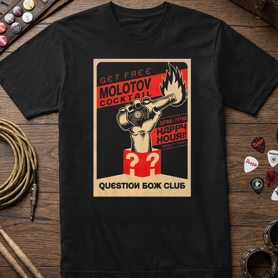 Camiseta Algodon Molotov Cocktail