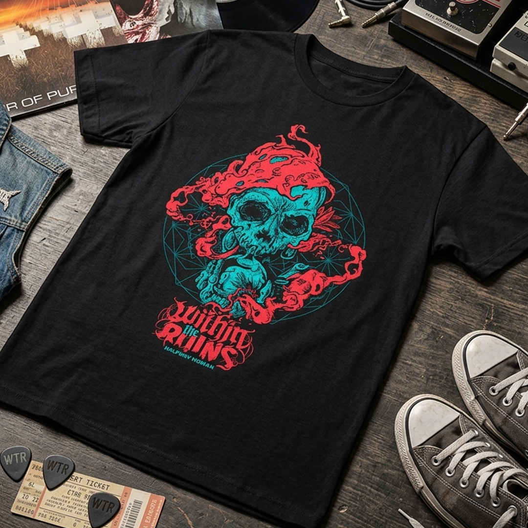 Camiseta Algodon Within the Ruins Halfway Human