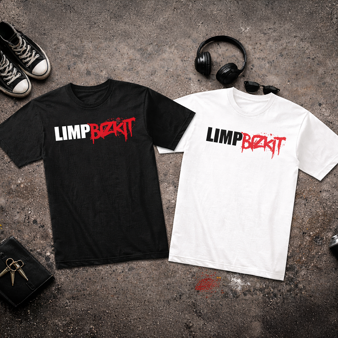 Camiseta Algodon Limp Bizkit Logo