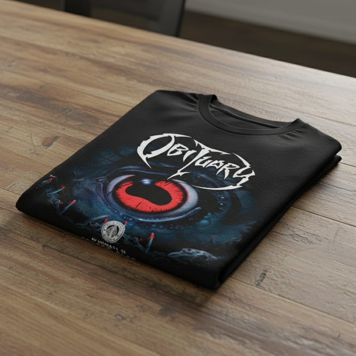 Camiseta Algodón Obituary 2026