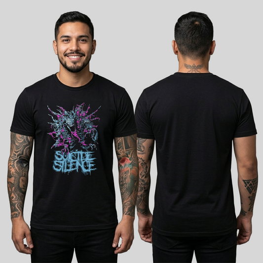 Camiseta Algodon Suicide Silence Monster Style