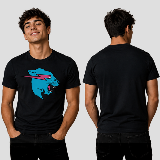 Camiseta algodon Mr beast Logo