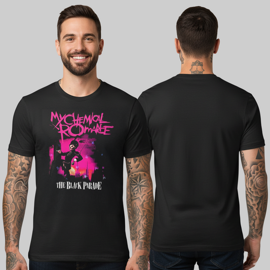 Camiseta Algodón My Chemical Romance The Black Parade