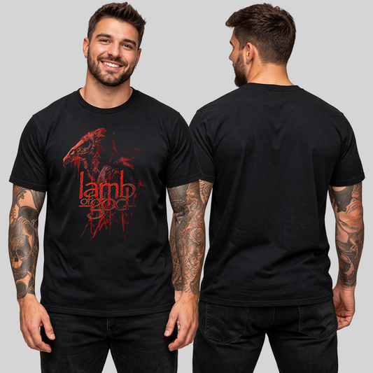 Camiseta Algodon Lamb Of God Eagle