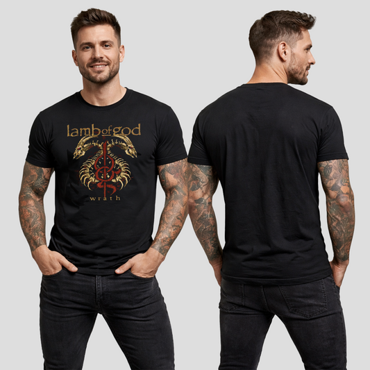 Camiseta Algodon Lamb Of God Wratg