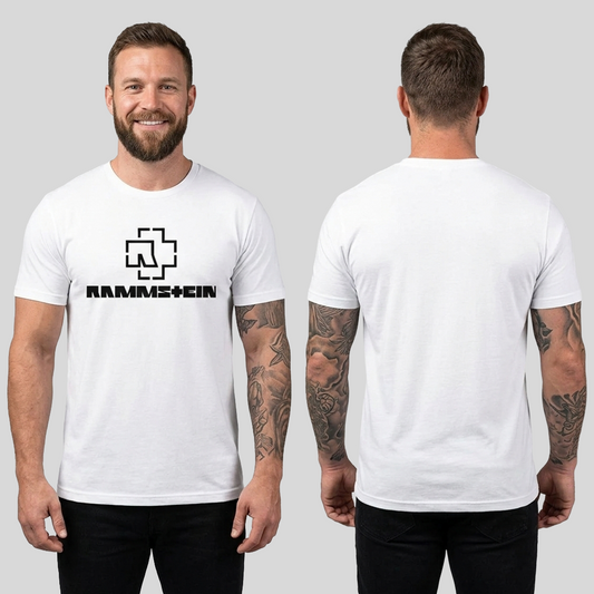 Camiseta Algodon Rammstein ROCK STYLE
