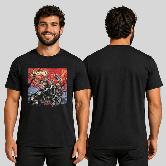 Camiseta Algodon Aborted Maniacult