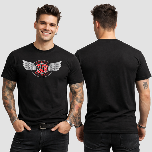 Camiseta Algodon Reo Speedwagon Logo
