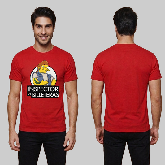Camiseta Algodon Snake Jailbird Inspector De Billeteras Style