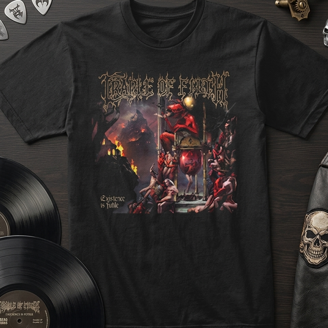 Camiseta Algodon Cradle Of Filth Existence Is Futile