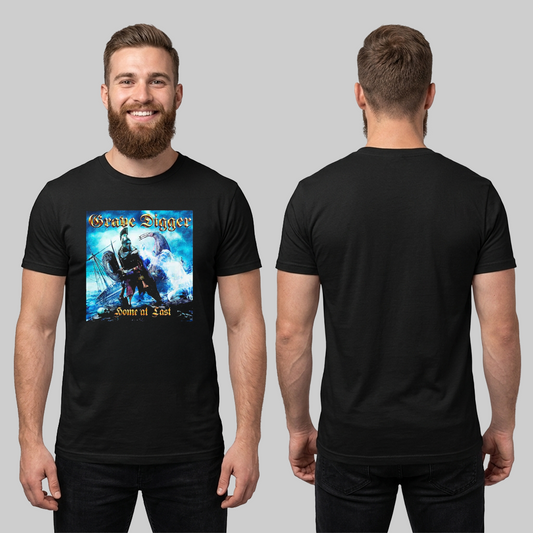 Camiseta Algodon Grave Digger Home At Last