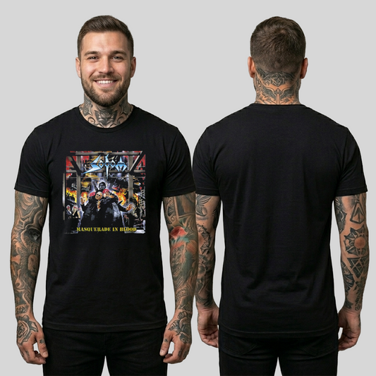 Camiseta Algodon Sodom Masquerade In Blood